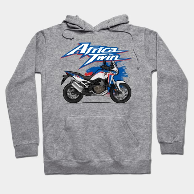 Africa Twin 1100 Hoodie by Tomislav Lozić